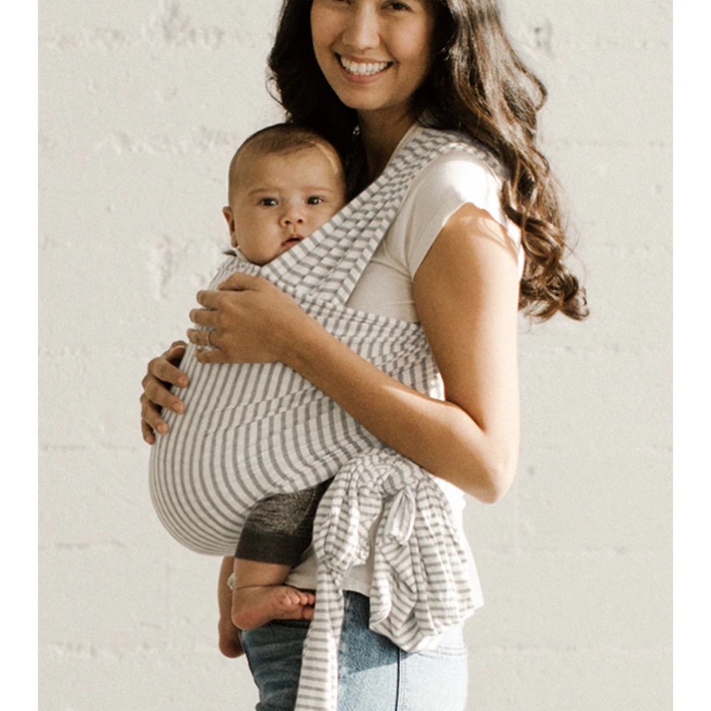natural and grey solly baby wrap